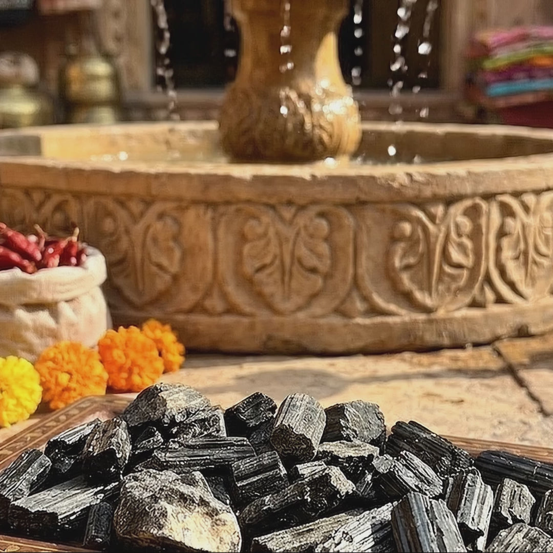 Black Tourmaline Haystack Rough Crystals (By The Piece or Pound)