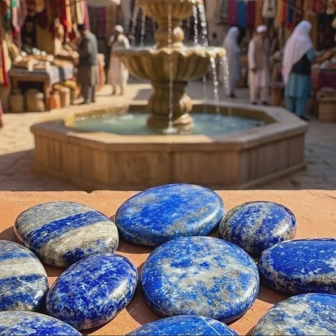 Blue Lapis Cabochons