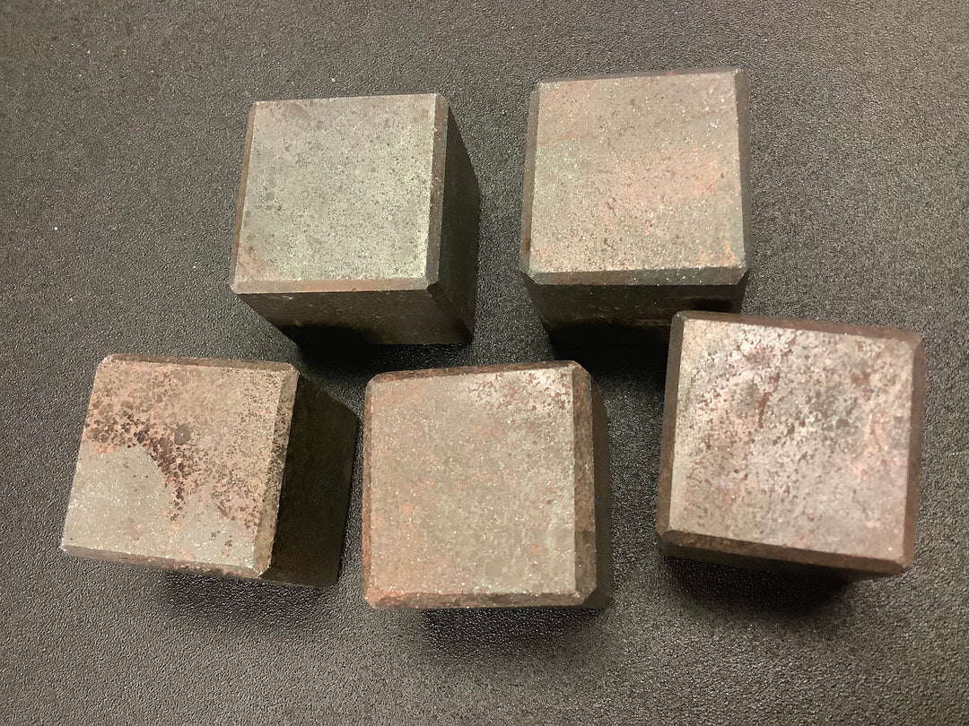 Wholesale Bulk Lot (5 Pack) Hematite Crystal Cubes