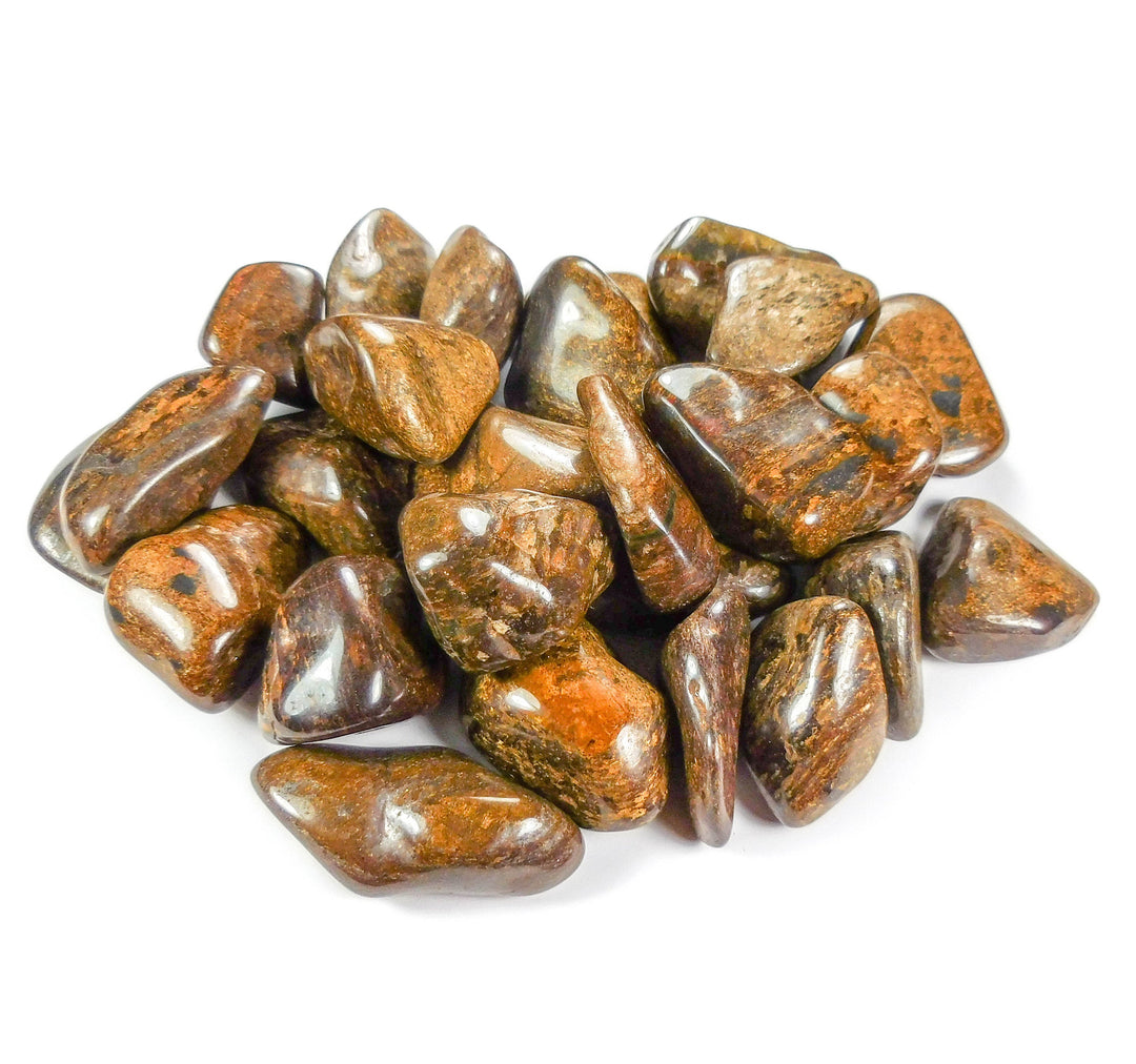 Tumbled Bronzite (3 Pcs) Polished Gemstone Crystal Rocks Healing Crystals And Stones