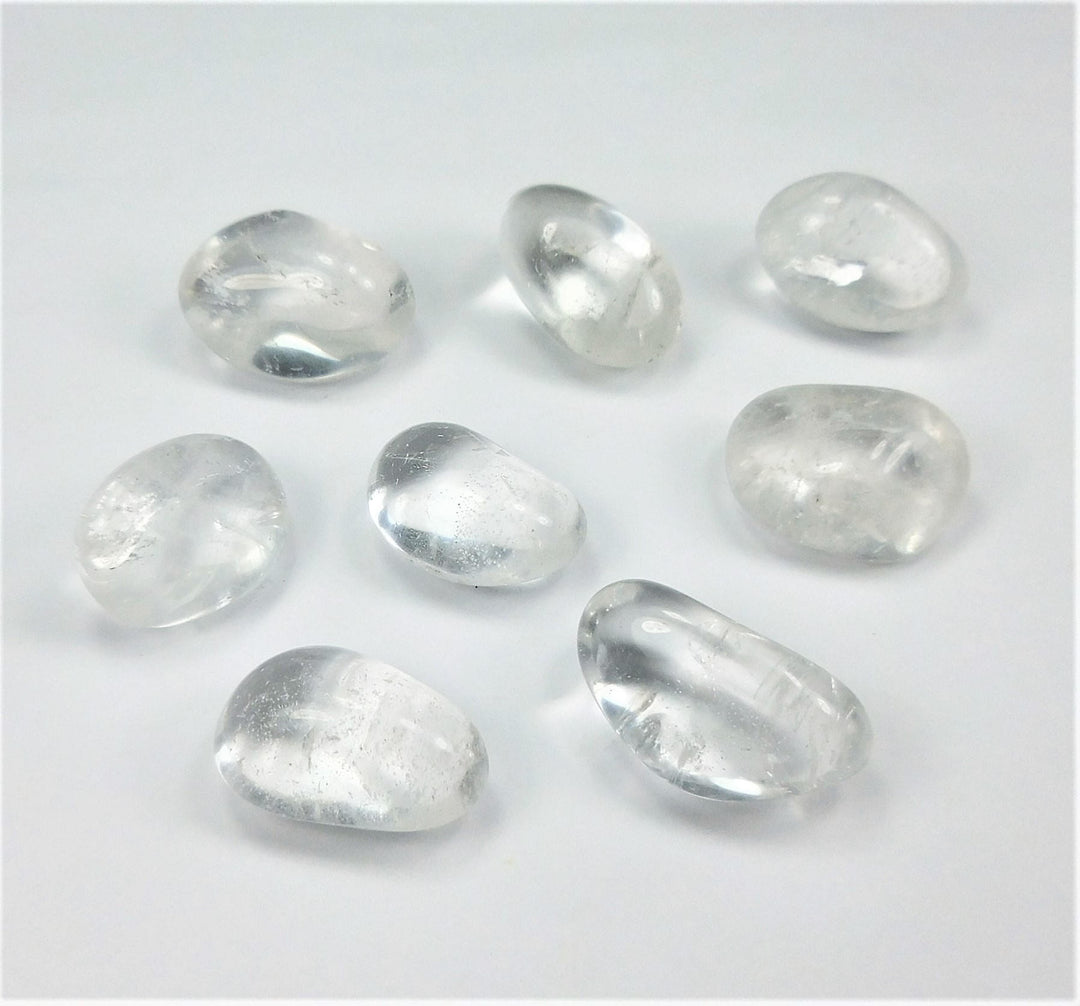 Bulk Wholesale Lot 1 Kilo (2.2 LBs) Extra Clear Quartz - Tumbled Crystals