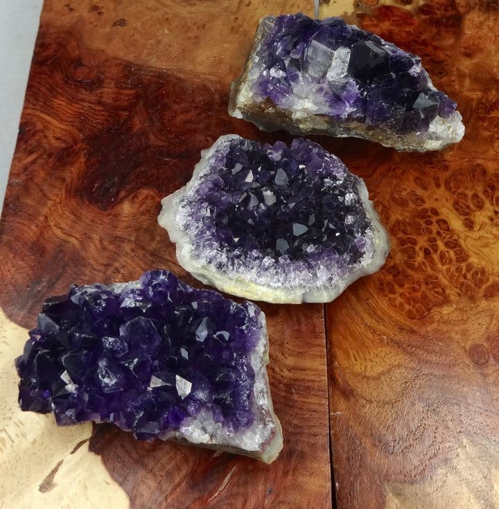 Druzy Amethyst Crystal Cluster - Raw Gemstone