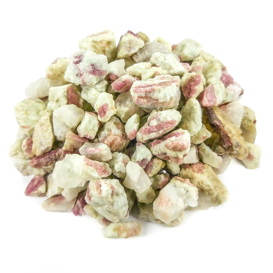 Bulk Wholesale Lot (1 LB) Rubellite Pink Tourmaline - One Pound Raw Stones