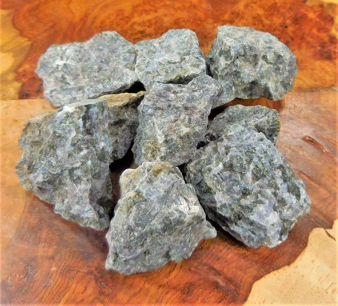 Bulk Wholesale Lot (1 LB) Indigo Grabbro Merlinite - One Pound Raw Stones