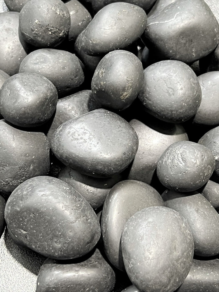 Black Tourmaline (1/2 lb) 8 oz Bulk Wholesale Lot - Half Pound Tumbled Polished Stones Natural Gemstones Crystals