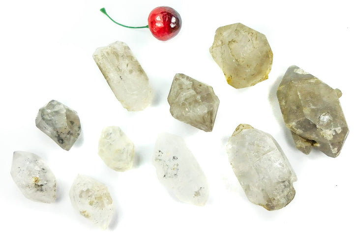 Tibetan Quartz (3 Pcs) Raw Crystals LR67