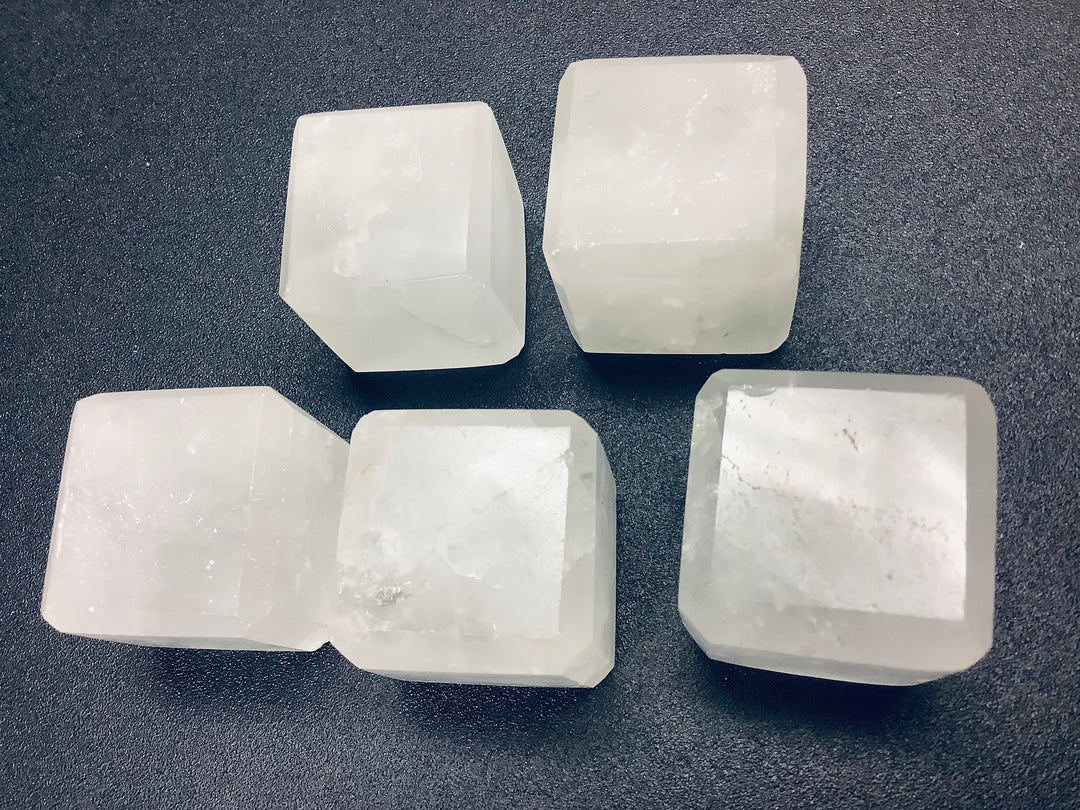 Wholesale Bulk Lot (5 Pack) Quartz Crystal Cubes