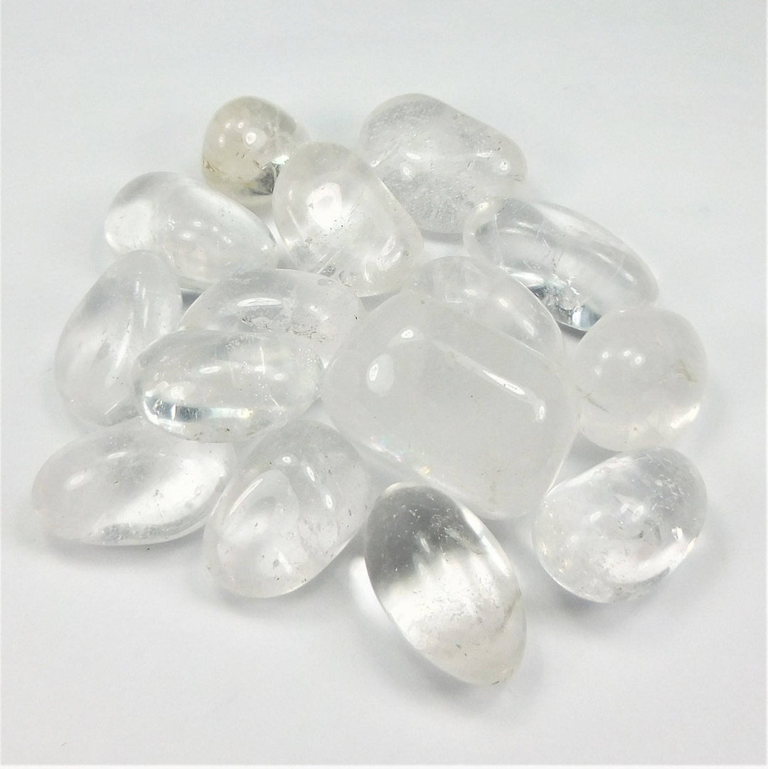 Bulk Wholesale Lot 1 Kilo (2.2 LBs) Extra Clear Quartz - Tumbled Crystals