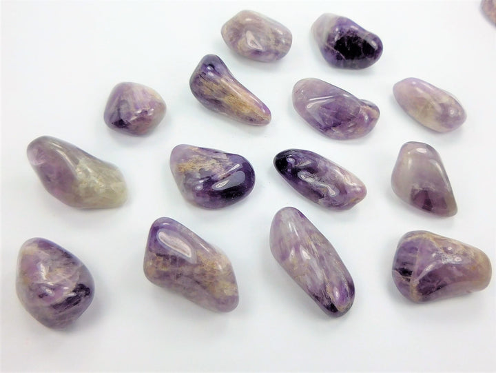 Maraba Amethyst (3 Pcs) Tumbled Gemstones Purple Crystal