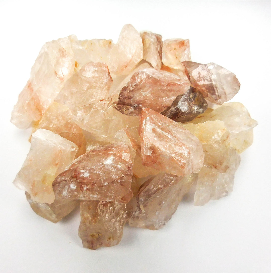 Fire Quartz (3 Pcs) Raw Crystals