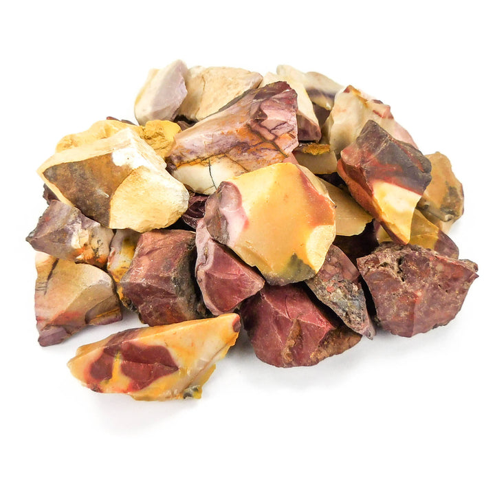 Bulk Wholesale Lot (1 LB) Mookaite Jasper - One Pound Raw Stones