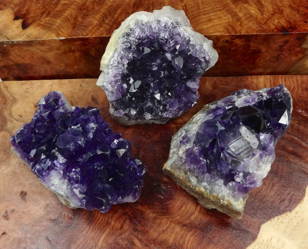 Druzy Amethyst Crystal Cluster - Raw Gemstone