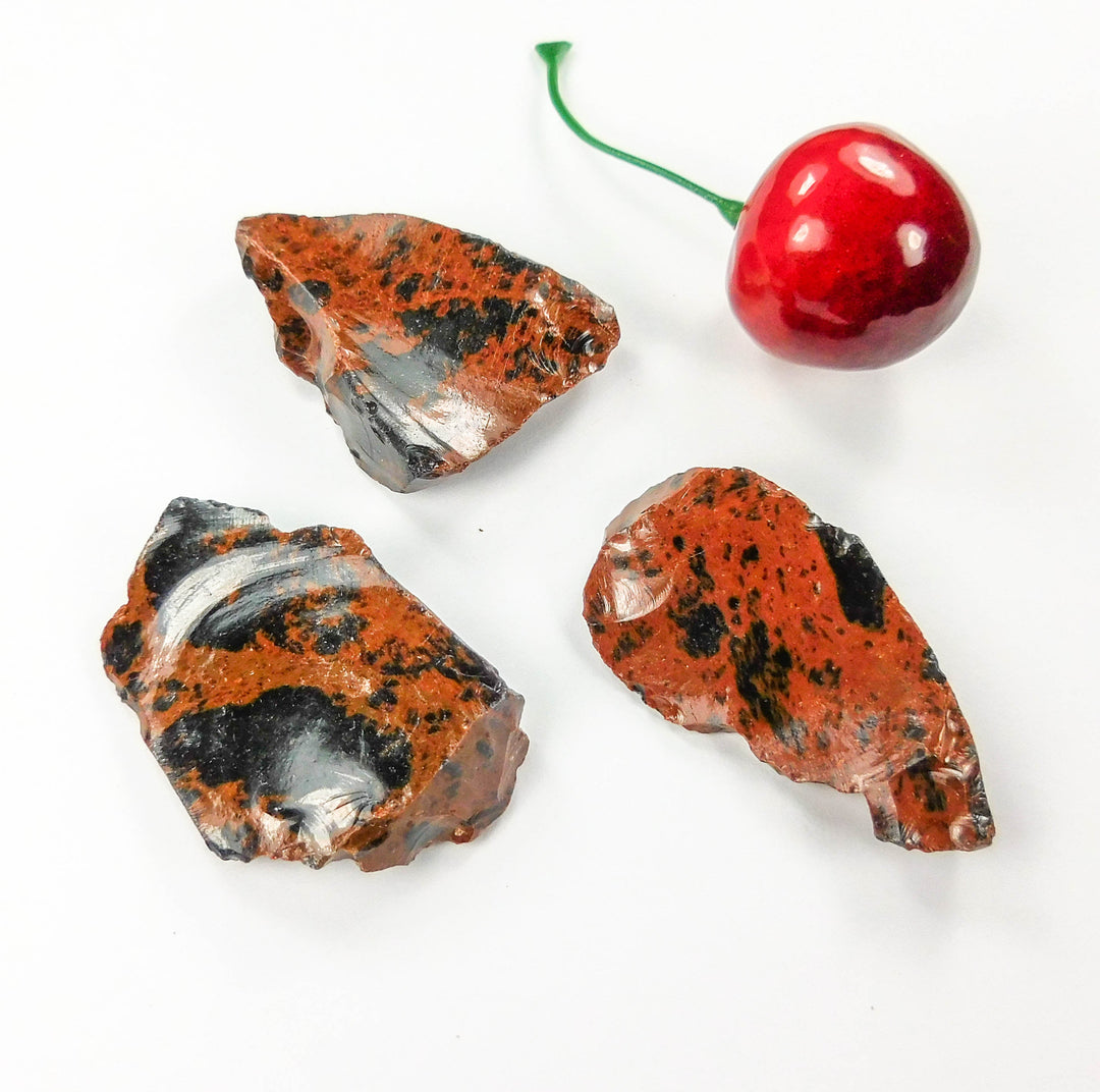 Mahogany Obsidian Rough (1 LB) One Pound Bulk Wholesale Lot Raw Natural Gemstones Healing Crystals And Stones