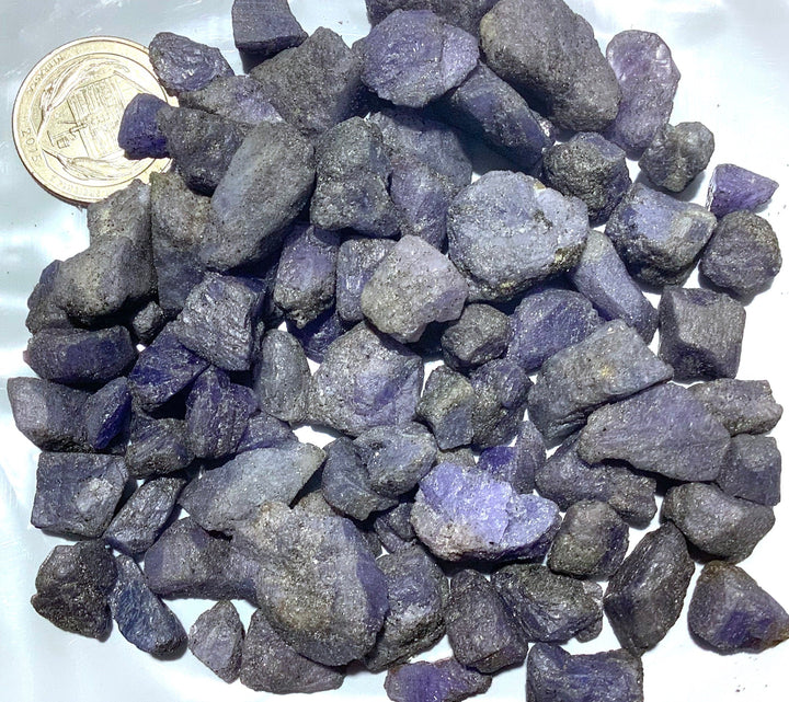 Bulk Wholesale Lot (50 Grams) Tanzanite - Authentic Raw Gemstones