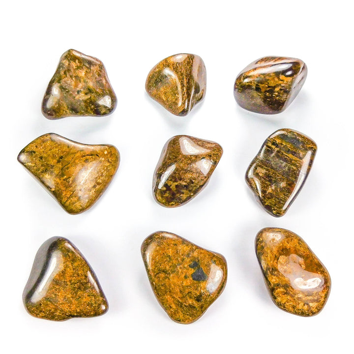 Tumbled Bronzite (3 Pcs) Polished Gemstone Crystal Rocks Healing Crystals And Stones