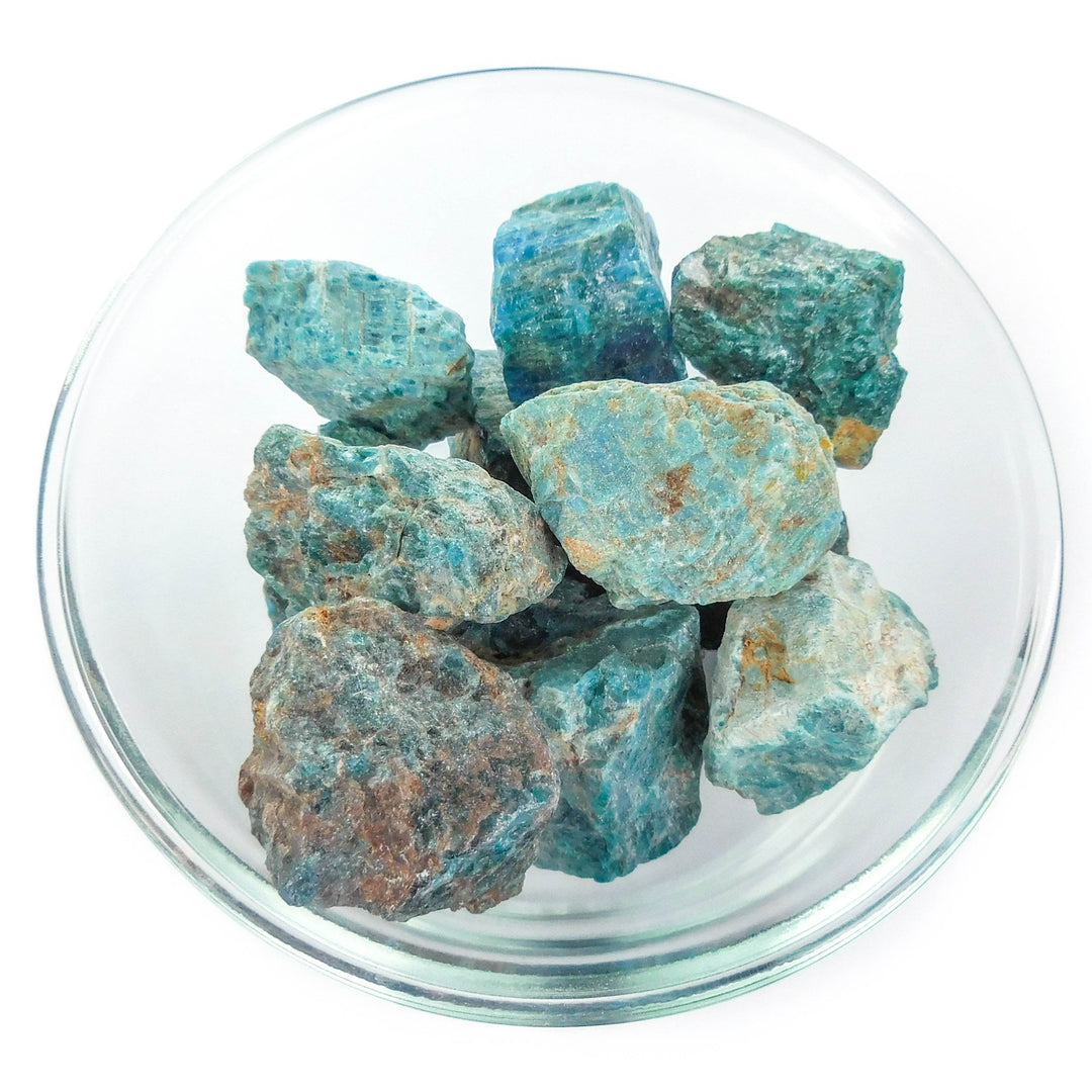 Blue Apatite (3 Pcs) Raw Crystal