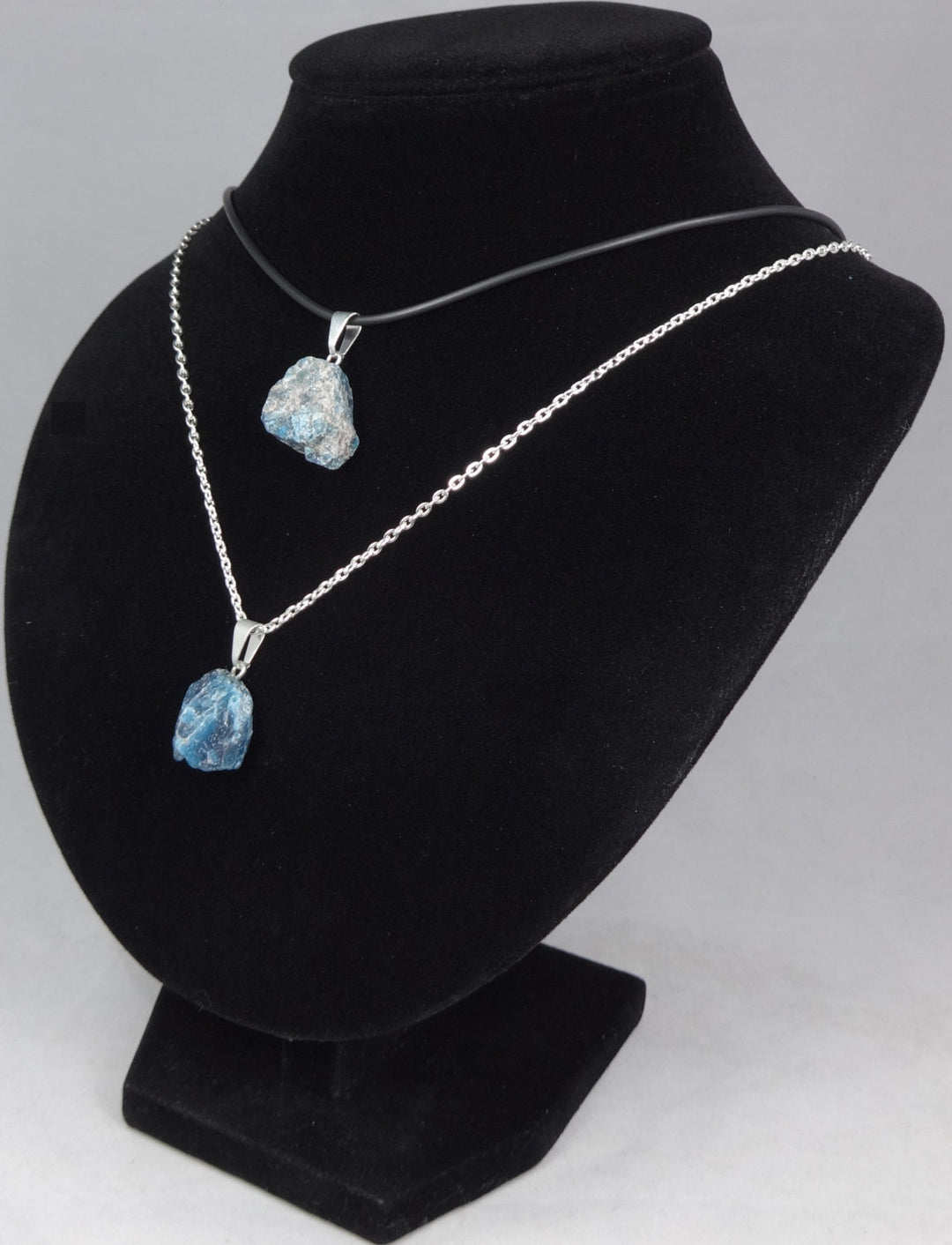 Apatite Necklace Pendant - Petite Gemstone
